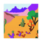 Dune Palms - Landscape - Canvas
