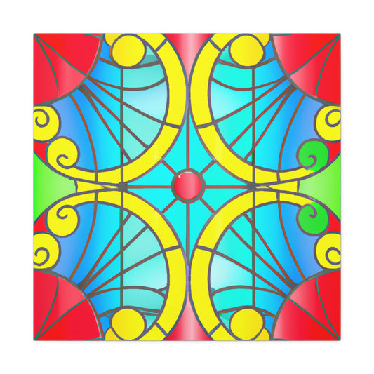 Circular Tile - Glass Canvas