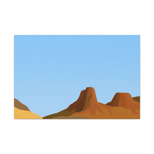 Sandscape - Landscape - Canvas