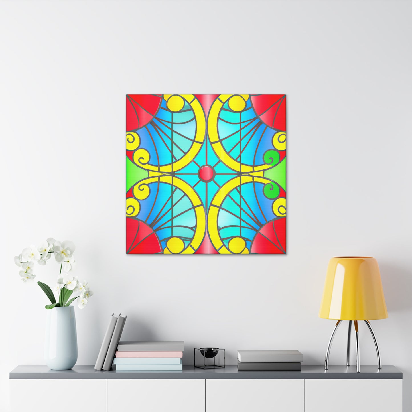 Circular Tile - Glass Canvas