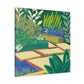 Verdant Vista - Landscape - Garden - Canvas