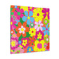 "Creating a Bouquet of Blooms: A Floral Adventure" -Floral Canvas