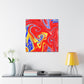 Aqua Aurora - Abstract - Canvas