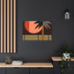 Moonlit Palm- Midcentury Canvas