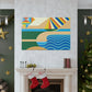 Waterpark - Midcentury Canvas