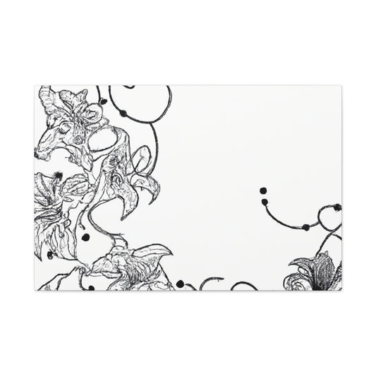 Lilyanna - Floral - Canvas