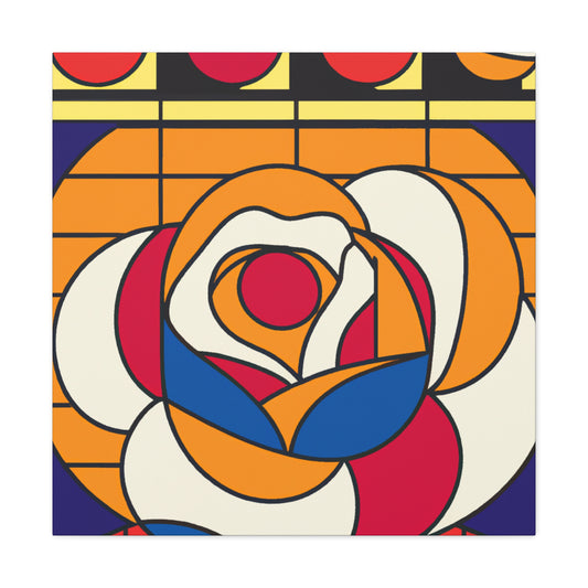 Poppy- Midcentury Canvas