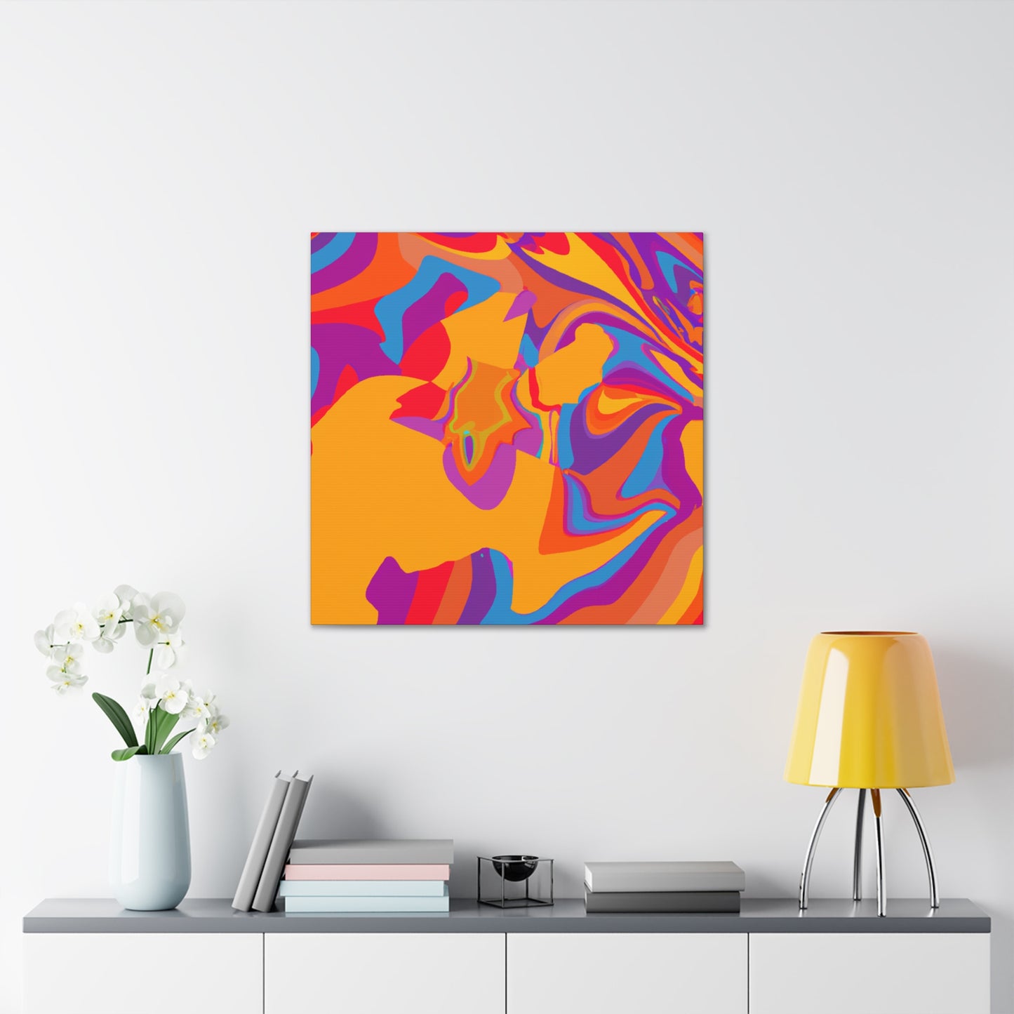 Viscous Aquabrume - Abstract - Canvas