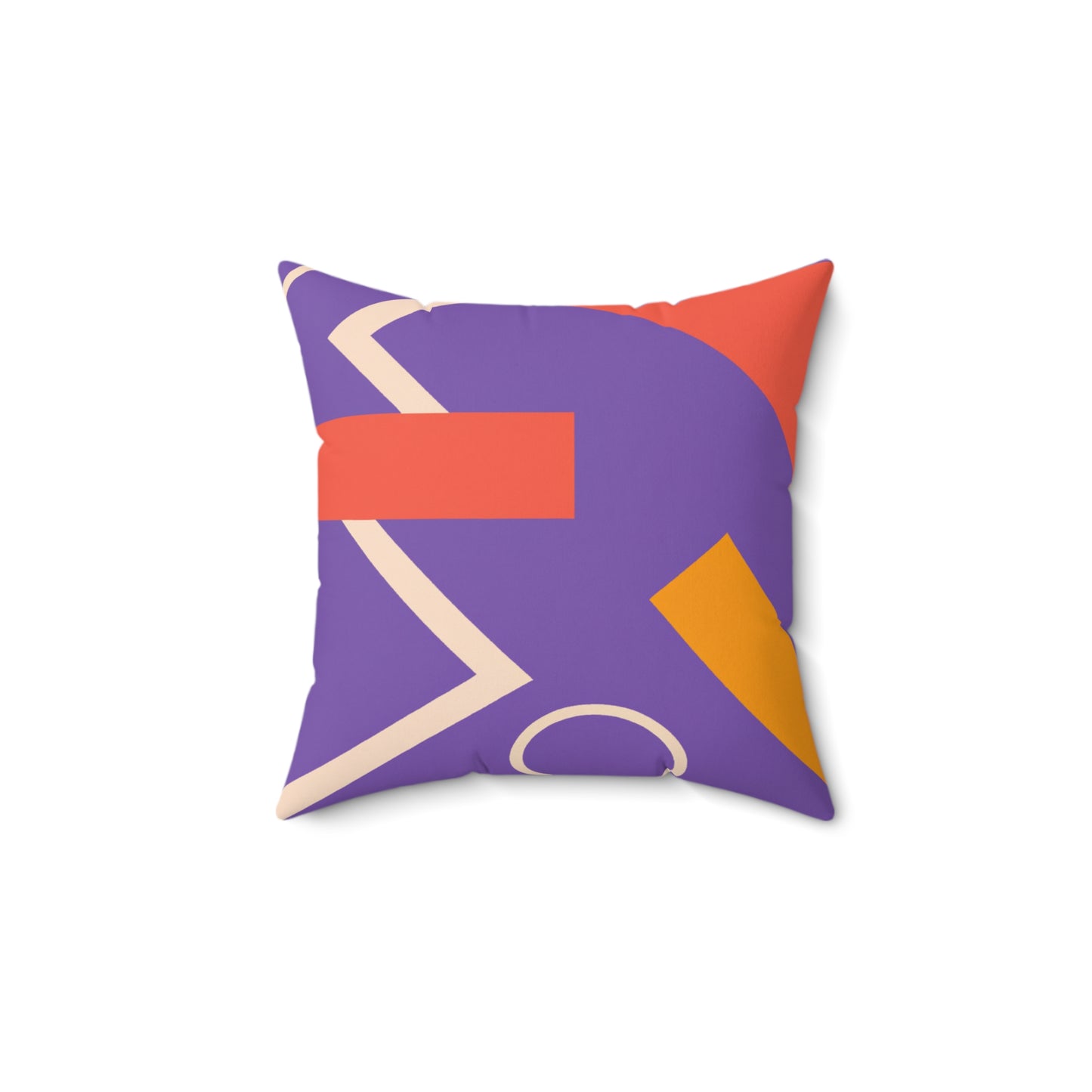 Spun Polyester Square Pillow