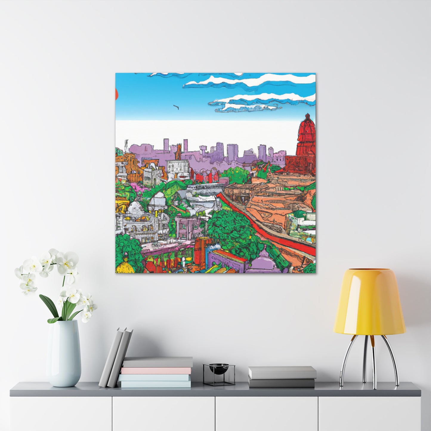 Palace of Wonders - Destination India - Canvas