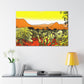 Cactuston - Landscape - Canvas