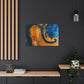 Golden Wave- Abstract Canvas