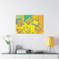 Pineapple Pop- Midcentury - Canvas