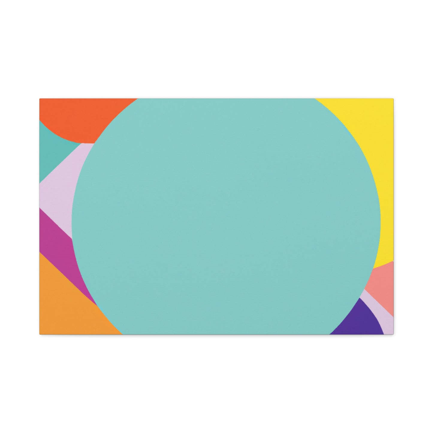 Mosaic Facade - Midcentury - Canvas