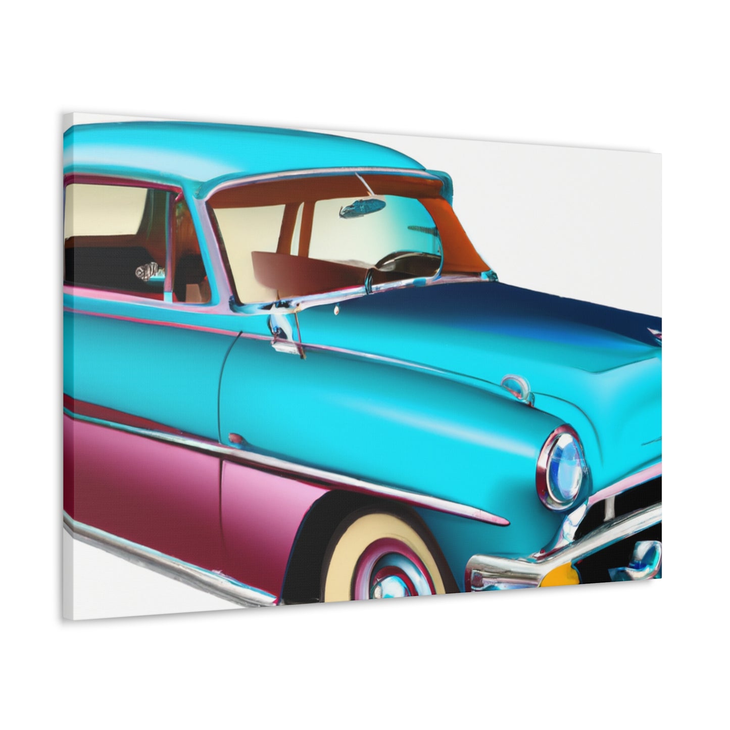 Jalopy- Automobile - Canvas
