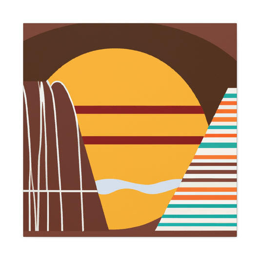 Peru- Midcentury Canvas