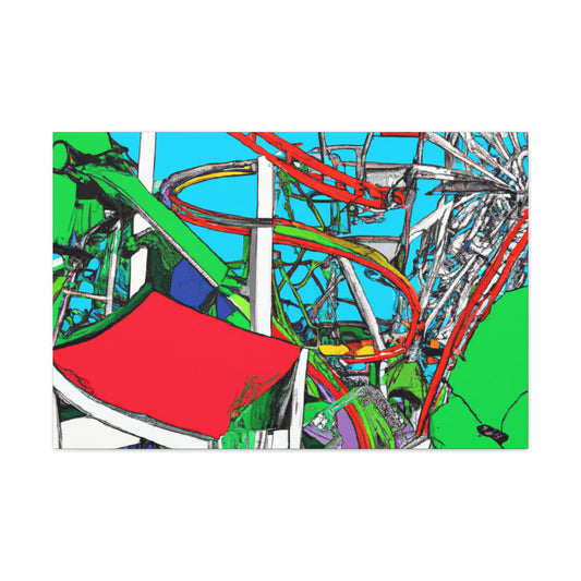 Arcadia Splashes - Amusement - Canvas