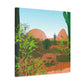 Sandy Oasis - Landscape - Canvas