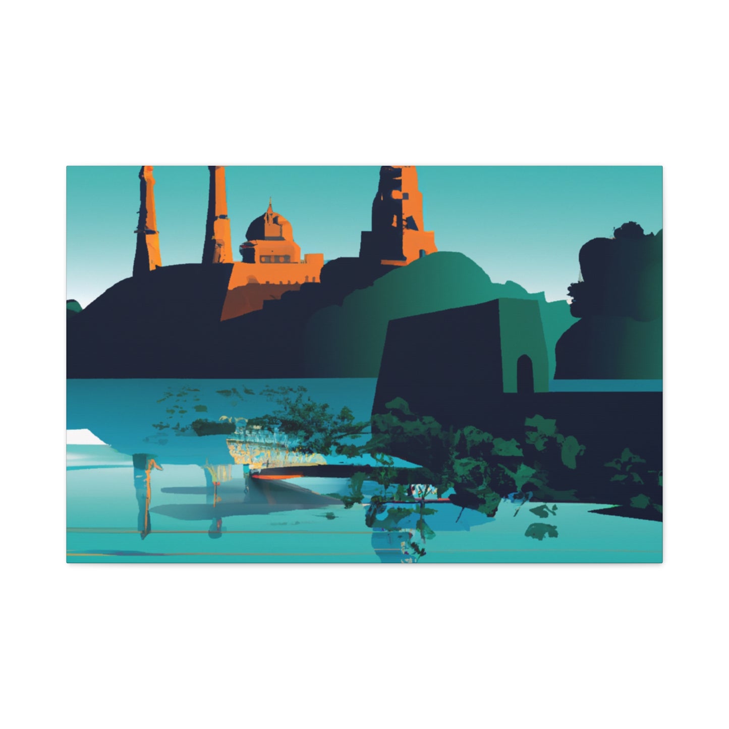 Ganges Glory - Destination India - Canvas