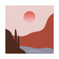 Antique Eclectique- Vintage Contemporary -Landscape - Desert - Canvas