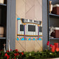 Route 50 Record Shop. - Canvas Pop Art