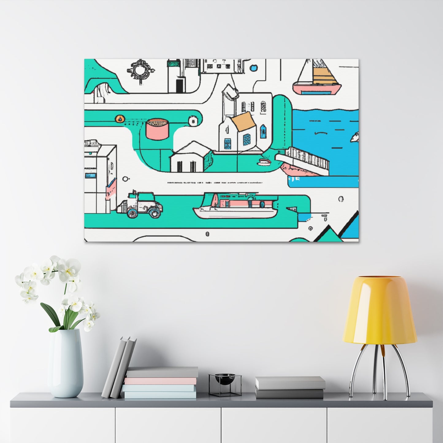 Vacancy - Minimalism - Canvas