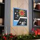 Cottontail Pouncer - Midcentury Canvas