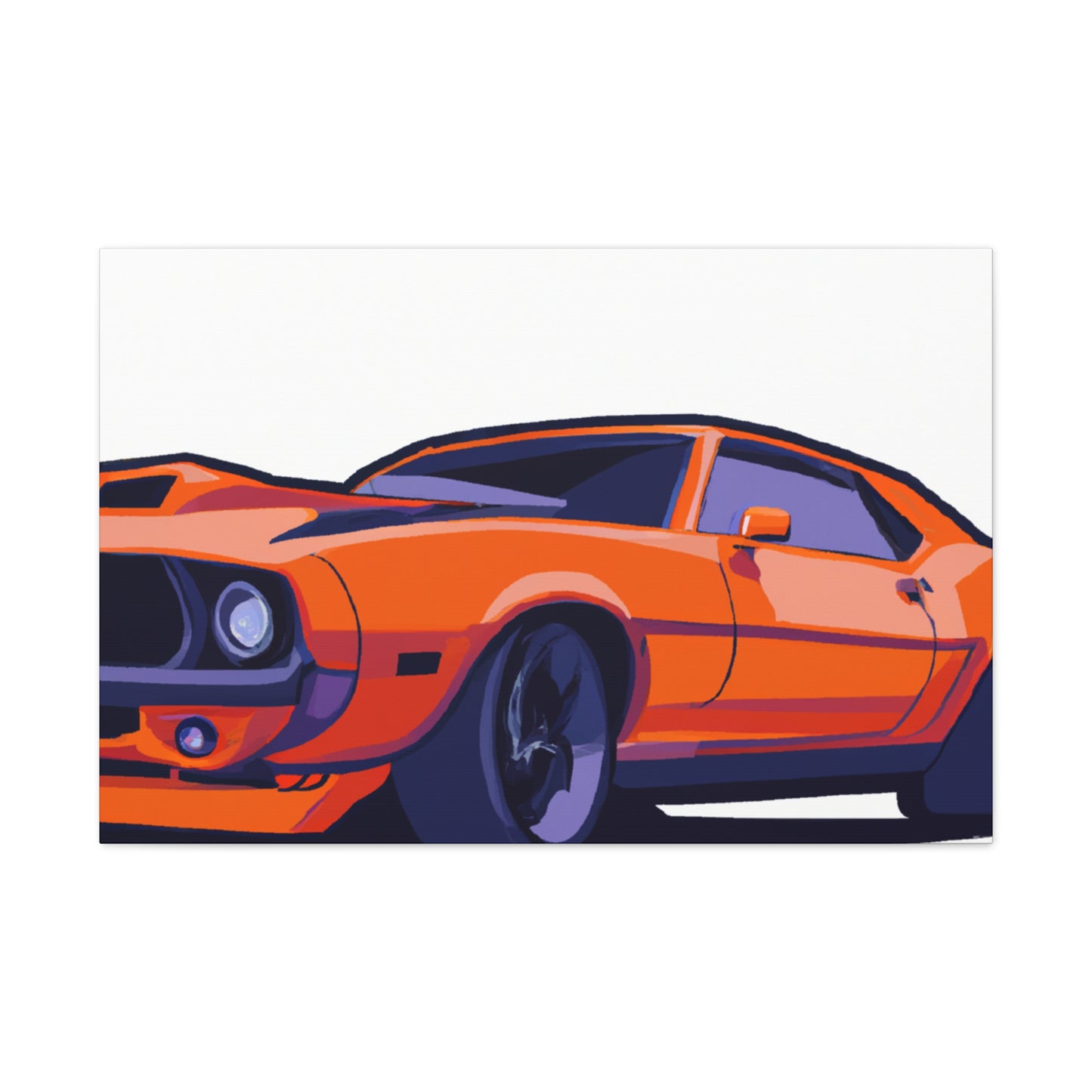 T-Bird Stallion - Automobile - Canvas