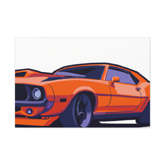 T-Bird Stallion - Automobile - Canvas