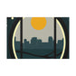 Moon Rise -  Midcentury Canvas