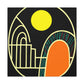 Retro Bloom - Midcentury - Canvas