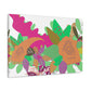 Blissful Joy - Floral - Canvas