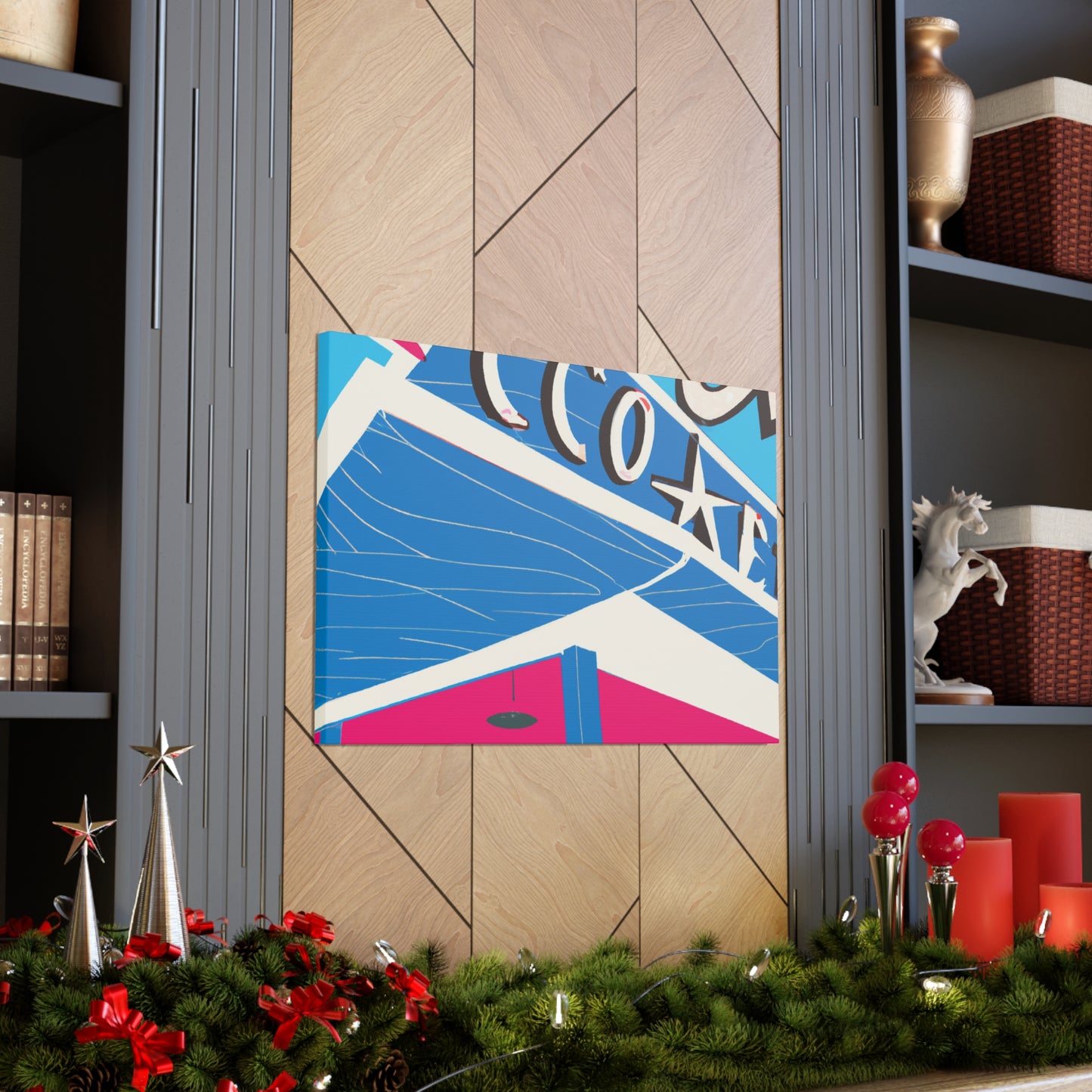 Sock-Hop Motel and Karaoke Lounge - Canvas - Pop Art