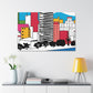 Antonio Vega - South America - Canvas