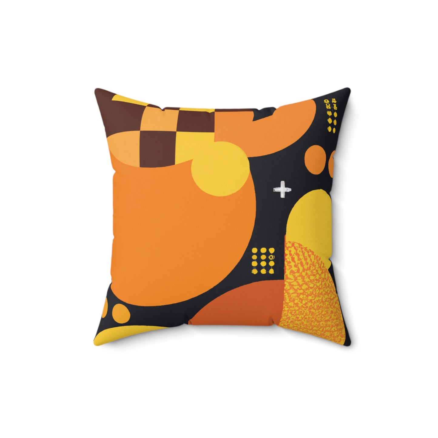 Spun Polyester Square Pillow
