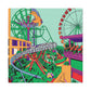 Sunshine Haven - Landscape - Amusement - Canvas