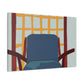 Blueback Flashgleam. - Midcentury Canvas