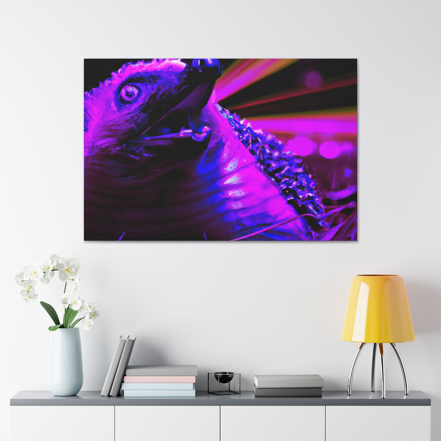 Feathery Fuzzball - Canvas - Wildlife