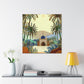 Bahai Palace - Destination India - Canvas