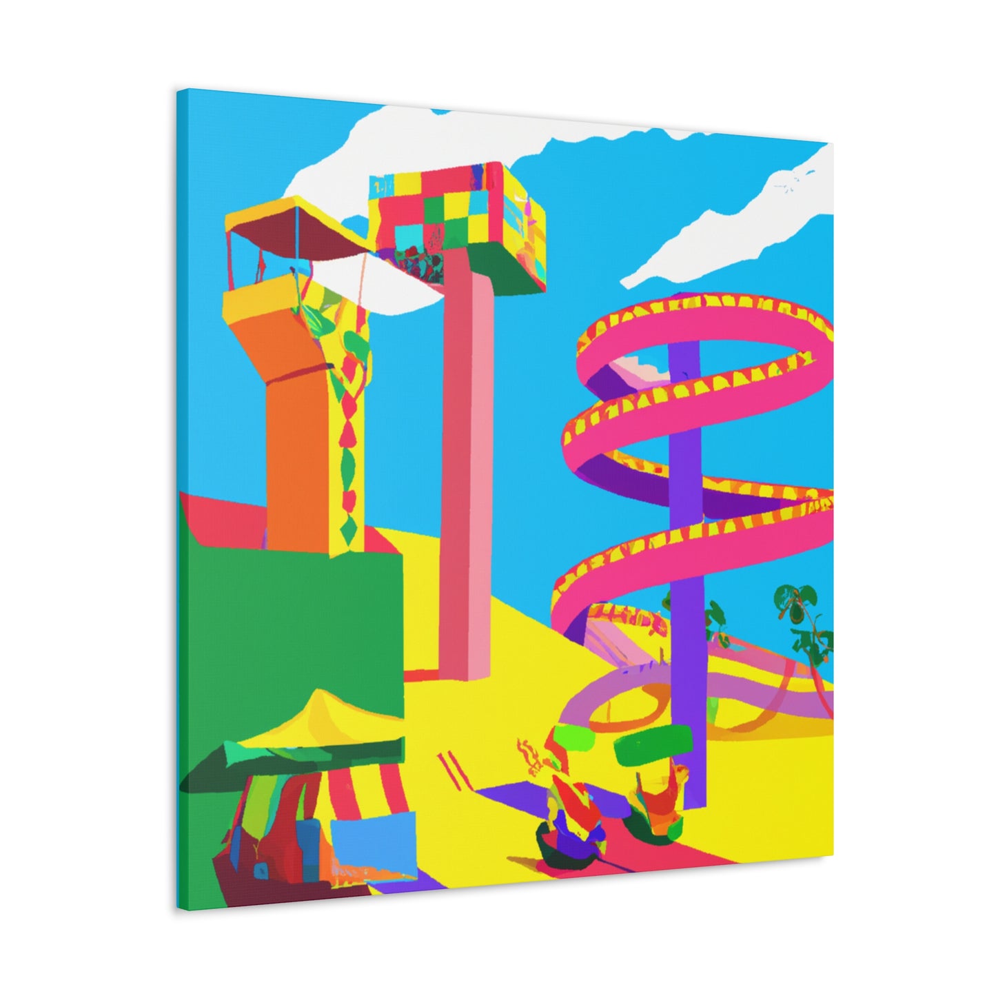 Wonderlandia - Amusement - Canvas