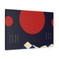 Red Sun - Midcentury Canvas