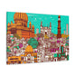 Vivid Varanasi - Destination India - Canvas