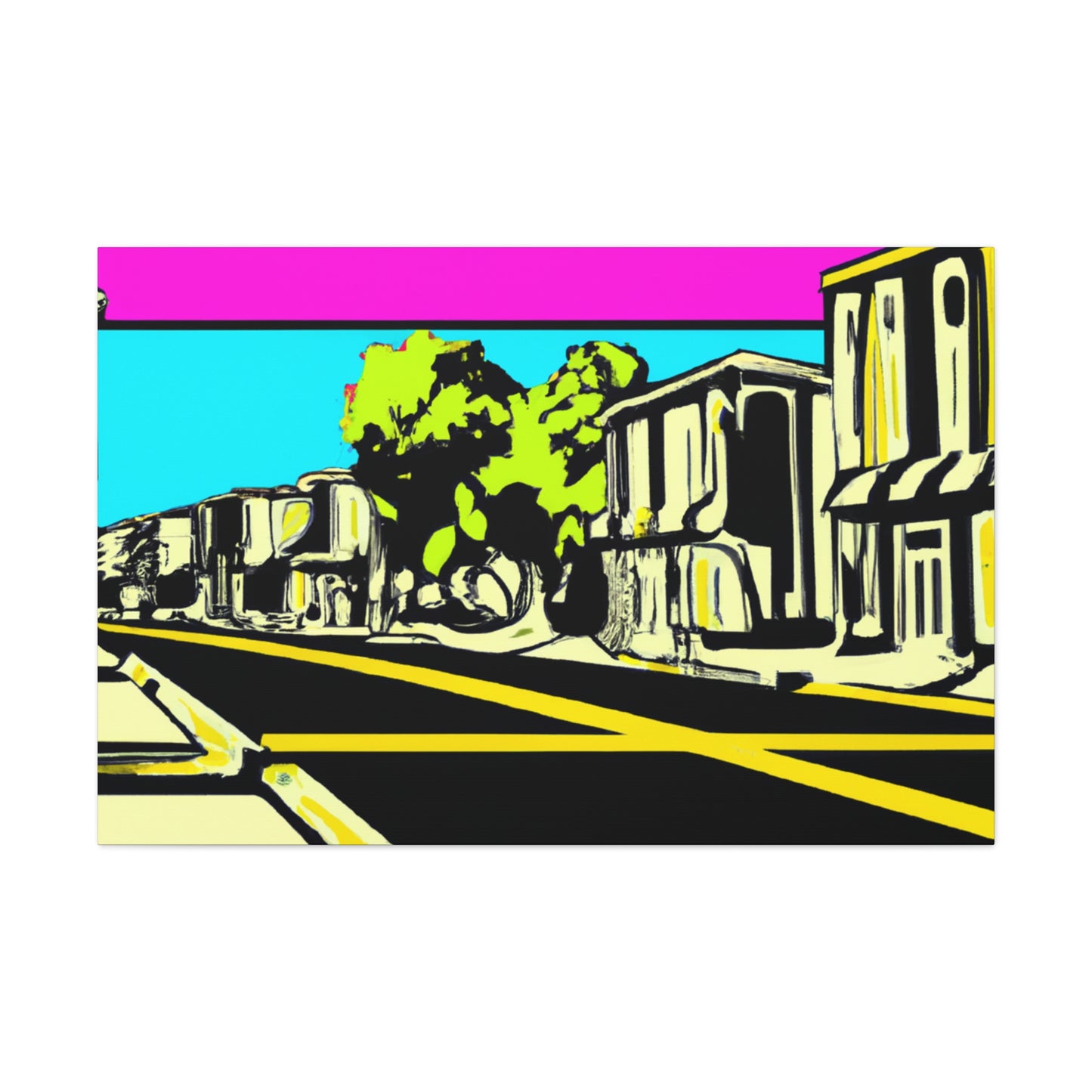 Melty Avenue - Canvas Pop Art