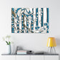 Blossomastic - Floral - Canvas