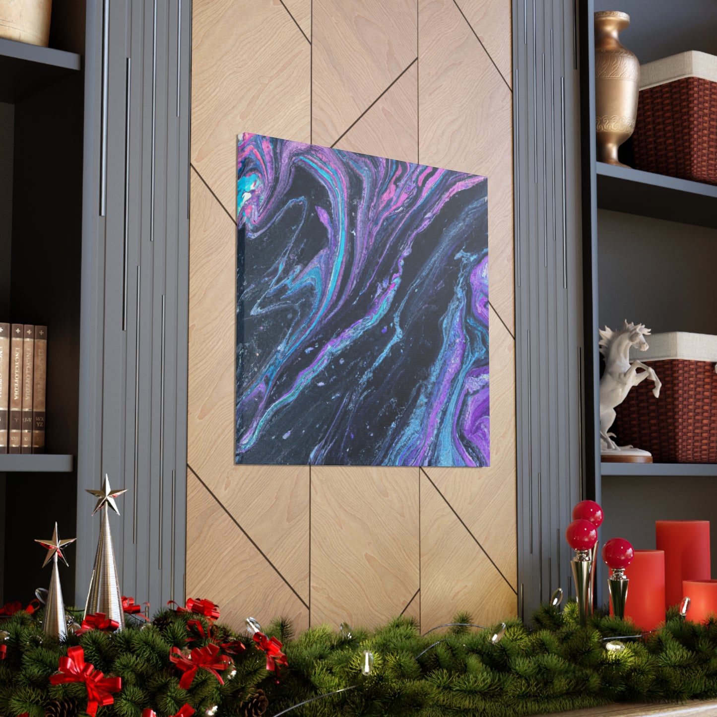 Johannes Vermeer - Abstract Canvas