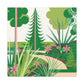 Floralopia Landscape - Canvas