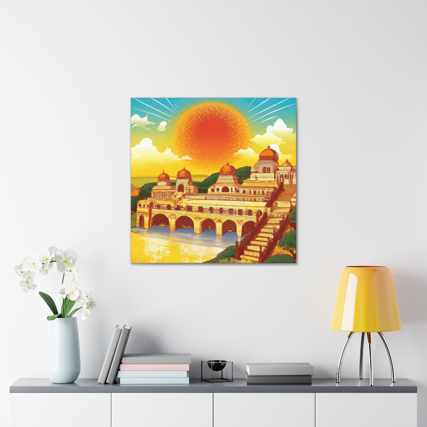 Ganges Glory - Destination India - Canvas