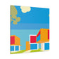 Urban Spellbound- Midcentury - Canvas