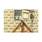 Timewarp Tech - Retro Music and Film Canvas