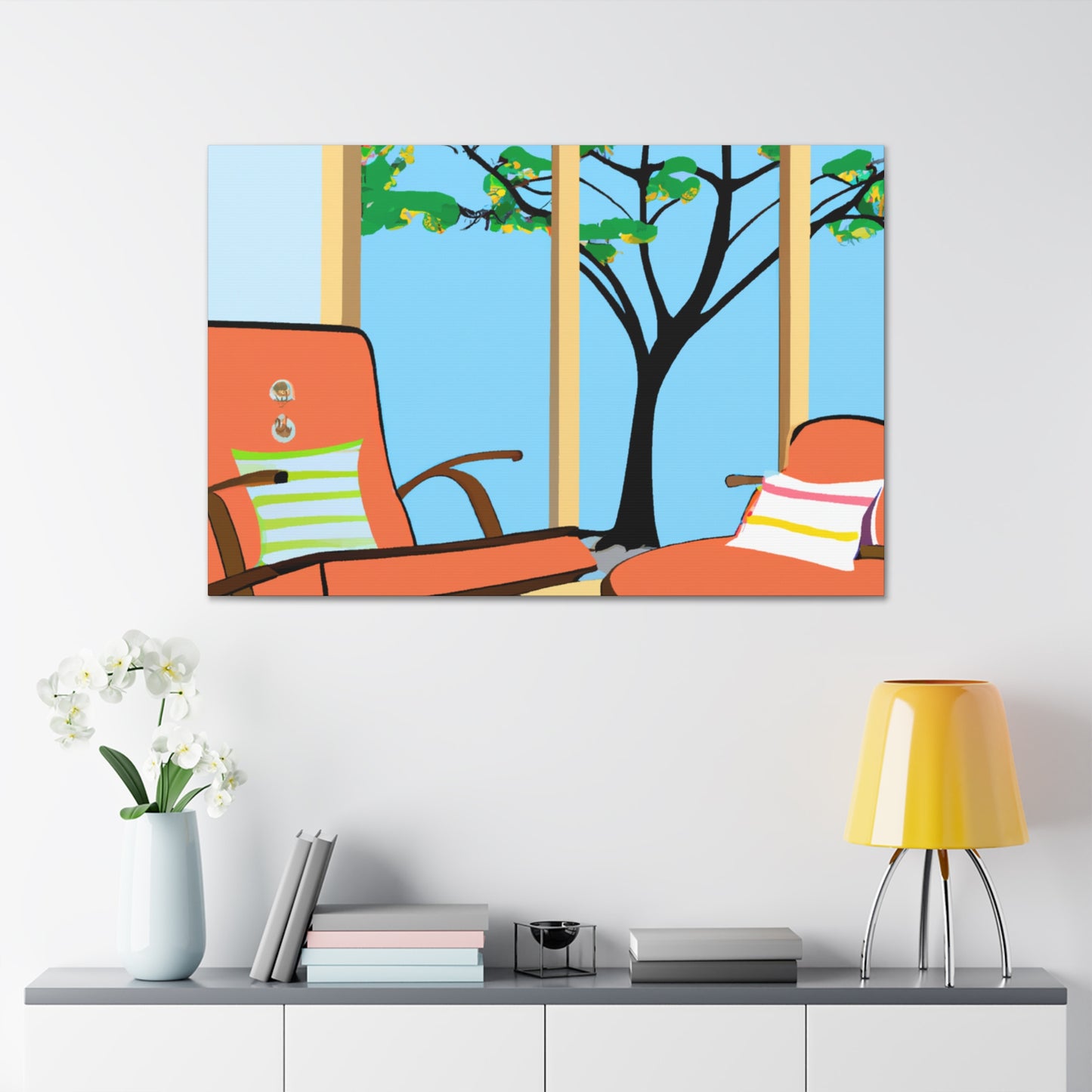 Urbanise- Midcentury - Canvas